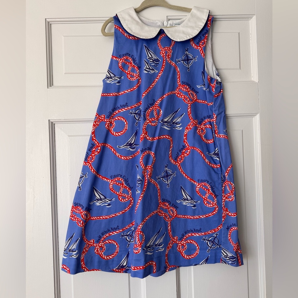 CPC sailboat sail knot a line dress - classic prep children’s wear nautical